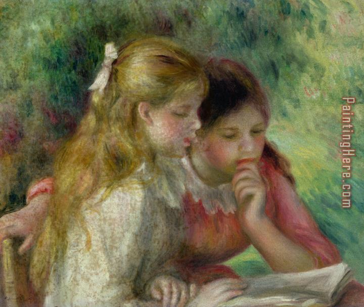 Pierre Auguste Renoir The Reading